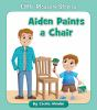 Aiden_paints_a_chair