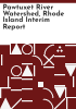 Pawtuxet_River_watershed__Rhode_Island_interim_report